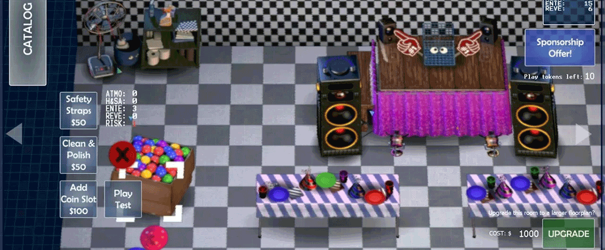 How to survive the first night in FNaF 6 Pizzeria Simulator