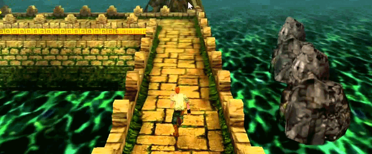 Game tips being able to jump is the key