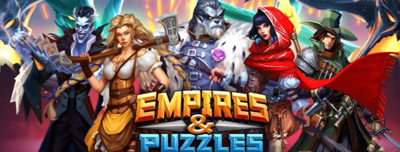 Triple elimination and battle content in Empires & Puzzles